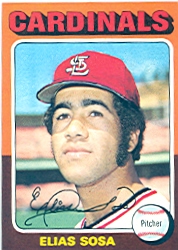 1975 Topps Mini Baseball Cards      398     Elias Sosa